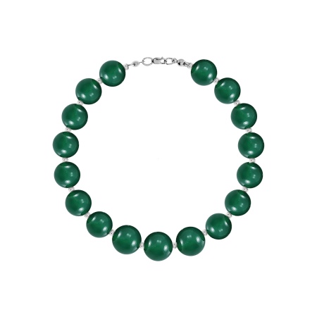 Купить оптом браслет из серебра с агатами 4340396072-17-61 от Krasnoe