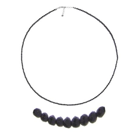 Купить оптом бусы из серебра с агатами 8340396023-45 от Krasnoe