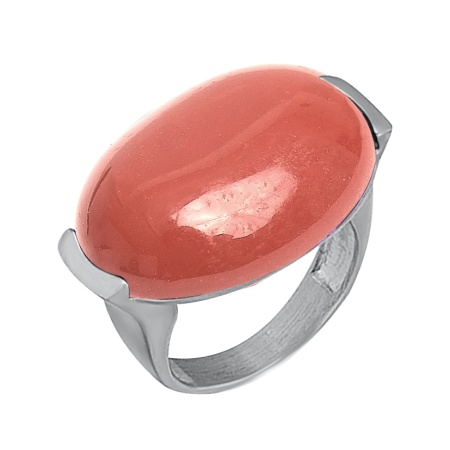 Купить оптом кольцо из серебра с кораллом 3547003416-1 от Krasnoe