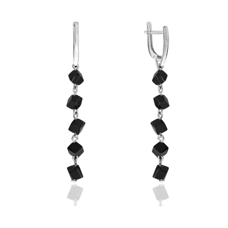 Купить оптом серьги из серебра с агатами 2340390675-21 от Krasnoe