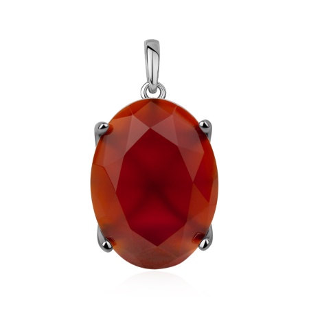 Купить оптом подвеска из серебра с агатом 3340396495-31 от Krasnoe