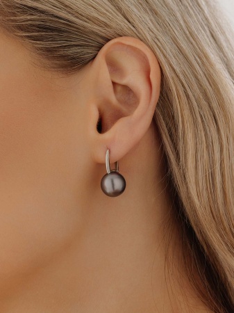 Купить оптом серьги из серебра с жемчугами 2340244318-21 от Krasnoe