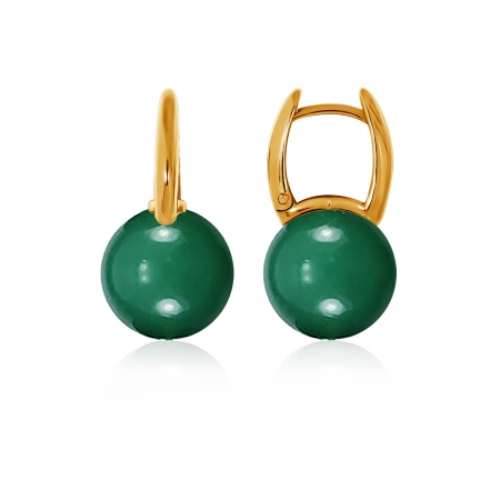 Купить оптом серьги из серебра с агатами 2320394318-60 от Krasnoe