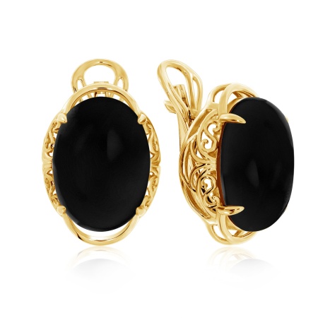 Купить оптом серьги из серебра с агатами 2320390968-20 от Krasnoe