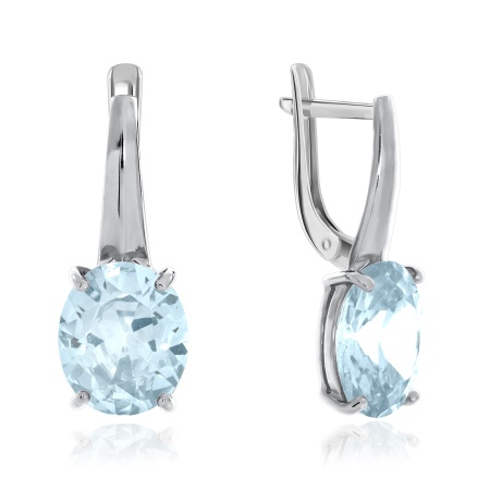 Купить оптом серьги из серебра с фианитами 2340200137-70 от Krasnoe