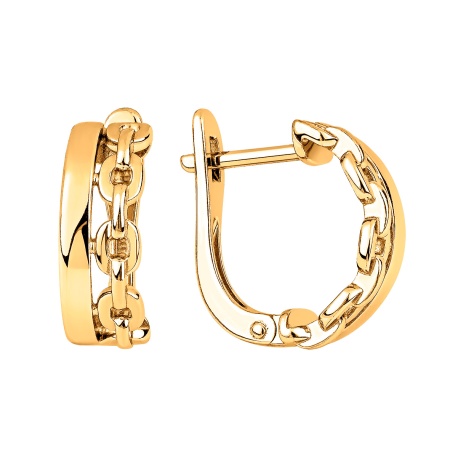 Купить оптом серьги из серебра без вставок 2320405433 от Krasnoe