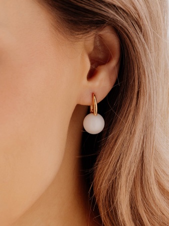 Купить оптом серьги из серебра с кристалл ювелирныйами 2320294318-10 от Krasnoe