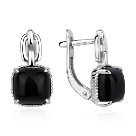 Купить оптом серьги из серебра с агатами 2340395738-20 от Krasnoe