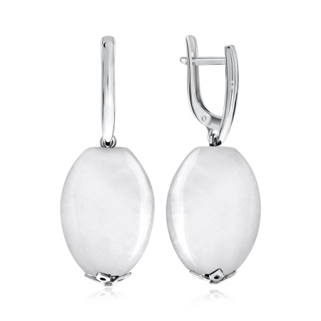 Купить оптом серьги из серебра с хрусталём 2340520306-2 от Krasnoe