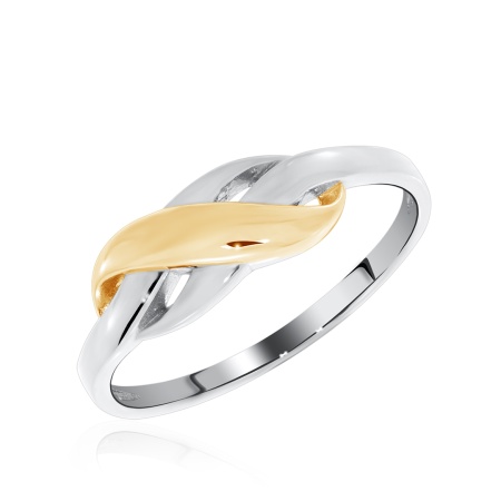 Купить оптом кольцо из серебра без вставок 1350401590 от Krasnoe