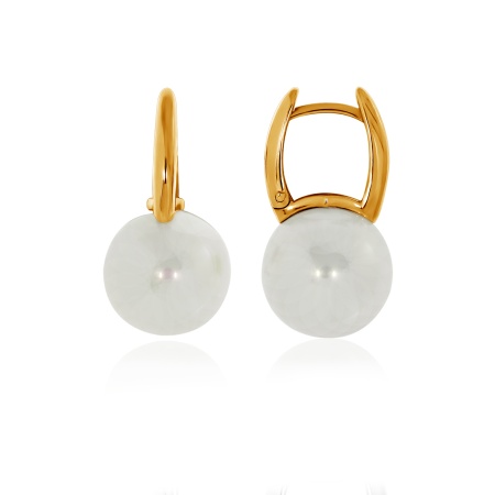 Купить оптом серьги из серебра с жемчугами 2320244318 от Krasnoe