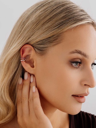 Купить оптом серьги из серебра с ситаллами 2340884894л-31 от Krasnoe