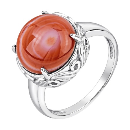 Купить оптом кольцо из серебра с сердоликом 1340685138 от Krasnoe