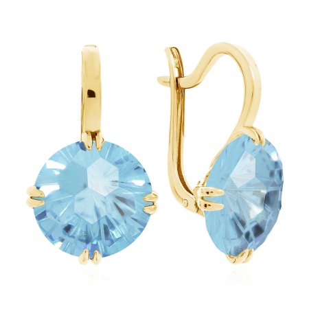 Купить оптом серьги из серебра с фианитами 2320201502-70 от Krasnoe