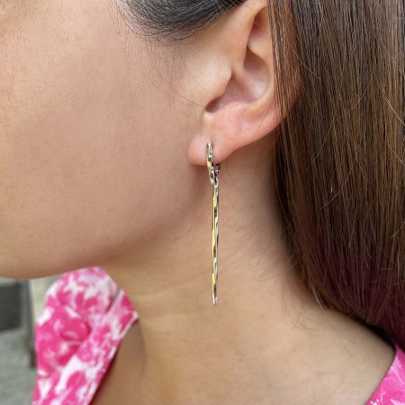 Купить оптом серьги из серебра без вставок 2340400828 от Krasnoe