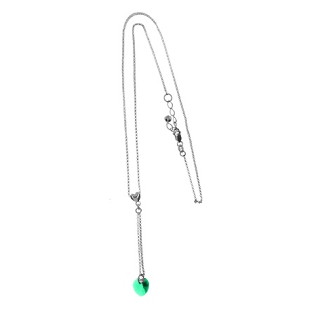 Купить оптом колье из серебра с кварцем 8340186063-6-40 от Krasnoe