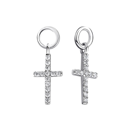 Купить оптом подвеска из серебра с фианитами 3340204855л от Krasnoe