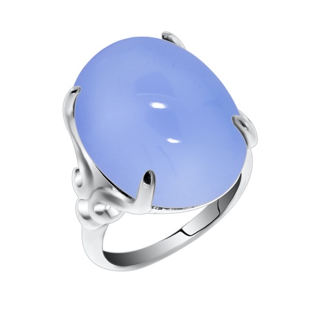 Купить оптом кольцо из серебра с халцедоном 1340600112-70 от Krasnoe