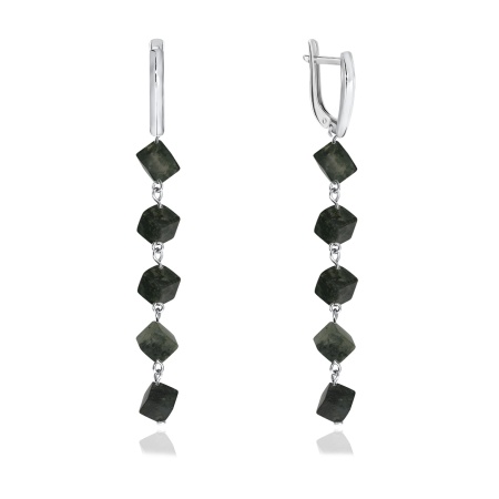 Купить оптом серьги из серебра с агатами 2340390649-61 от Krasnoe