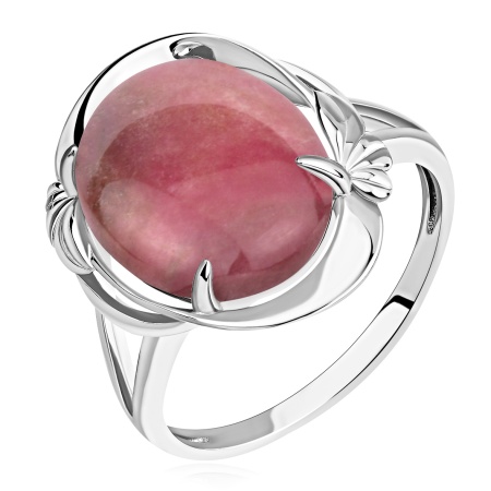 Купить оптом кольцо из серебра с родонитом 1340451775 от Krasnoe