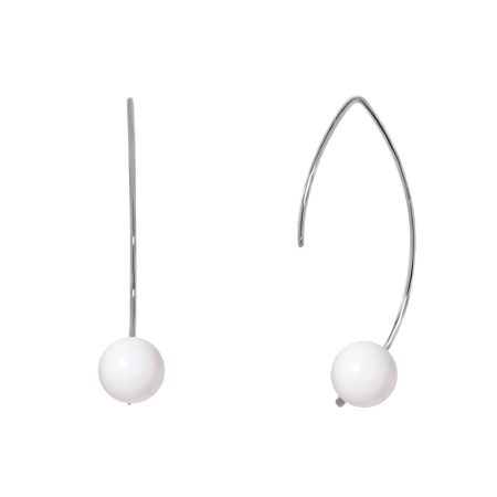 Купить оптом серьги из серебра с агатами 2340391063-10 от Krasnoe