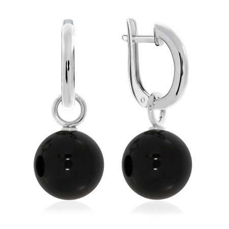 Купить оптом серьги из серебра с агатами 2340391416-20 от Krasnoe