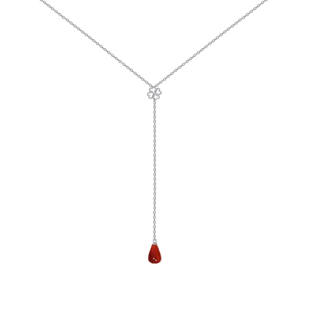 Купить оптом колье из серебра с жемчугом 8340243226-40-43 от Krasnoe