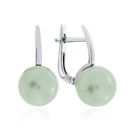 Купить оптом серьги из серебра с жемчугами 2340241557-1-68 от Krasnoe