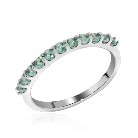 Купить оптом кольцо из серебра с ситаллами 1340881611-78 от Krasnoe