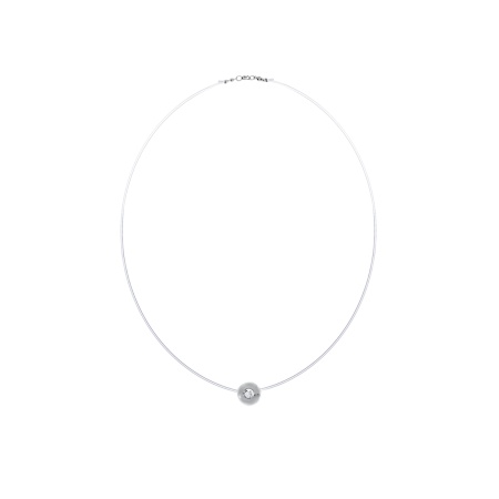 Купить оптом колье из серебра с фианитами 8340203032-40 от Krasnoe