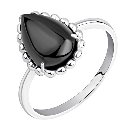Купить оптом кольцо из серебра с агатом 1340395093-20 от Krasnoe