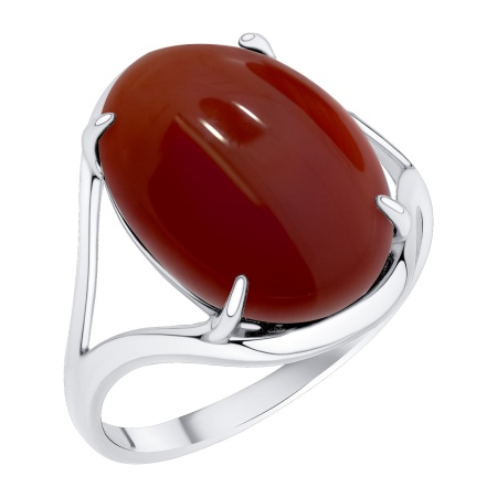 Купить оптом кольцо из серебра с агатом 1340395743-31 от Krasnoe