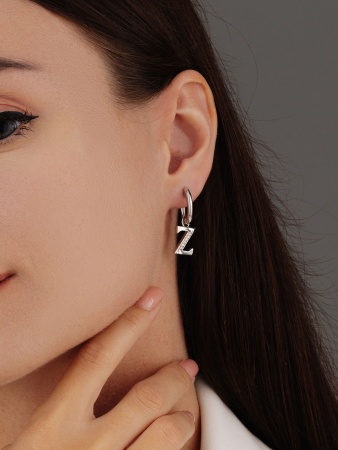 Купить оптом серьги из серебра с фианитами 2340205863л от Krasnoe