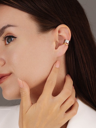 Купить оптом серьги из серебра без вставок 2350404891 от Krasnoe