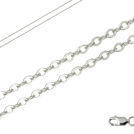 Купить оптом цепь из серебра без вставок 365905531055 от Krasnoe