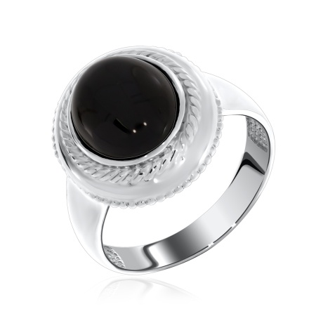 Купить оптом кольцо из серебра с агатом 1340390933-20 от Krasnoe