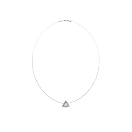 Купить оптом колье из серебра с фианитами 8340203029-40 от Krasnoe