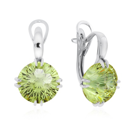 Купить оптом серьги из серебра с фианитами 2340201496-57 от Krasnoe