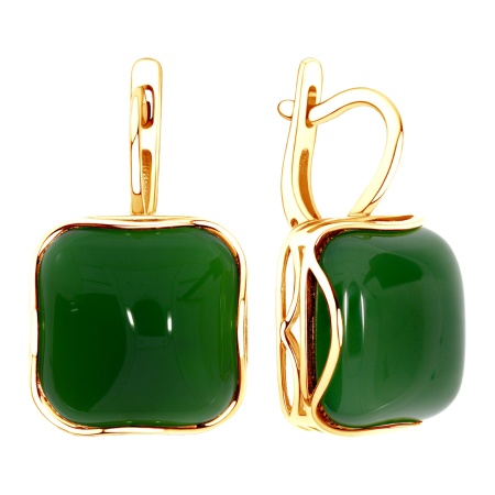 Купить оптом серьги из серебра с агатами 2318395134-60 от Krasnoe