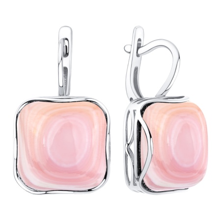 Купить оптом серьги из серебра с перламутрами 2340495134-30 от Krasnoe