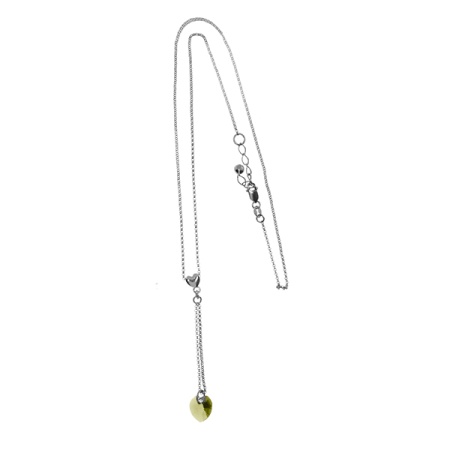 Купить оптом колье из серебра с кварцем 8340186063-2-40 от Krasnoe