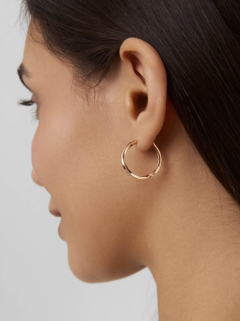 Купить оптом серьги из серебра без вставок 2320401885 от Krasnoe