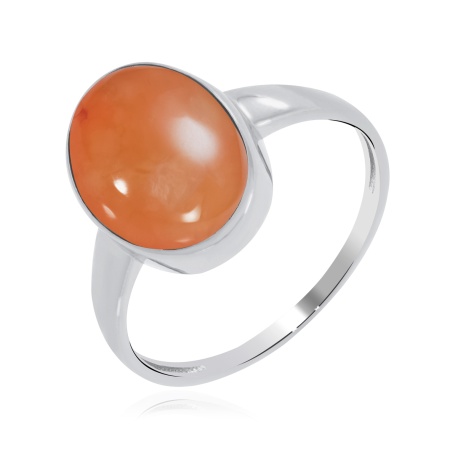 Купить оптом кольцо из серебра с халцедоном 1340601796-40 от Krasnoe
