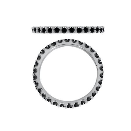 Купить оптом кольцо из серебра с фианитами 1340201315-20-170 от Krasnoe