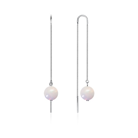 Купить оптом серьги из серебра с опалами 2340340710-1 от Krasnoe