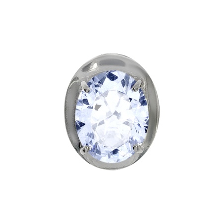 Купить оптом подвеска из серебра с фианитом 3340200029 от Krasnoe