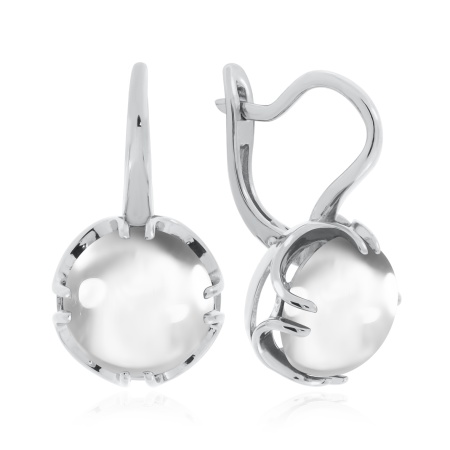 Купить оптом серьги из серебра с хрусталём 2340521930 от Krasnoe