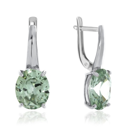 Купить оптом серьги из серебра с фианитами 2340200137-68 от Krasnoe