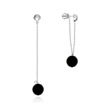 Купить оптом пусеты из серебра с агатами 2340391024-20 от Krasnoe