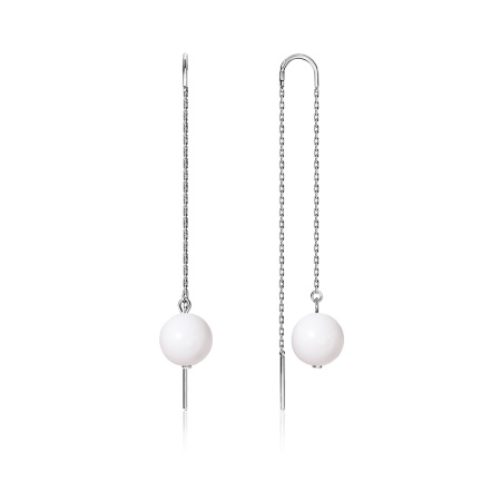 Купить оптом серьги из серебра с агатами 2340390710-9-10 от Krasnoe